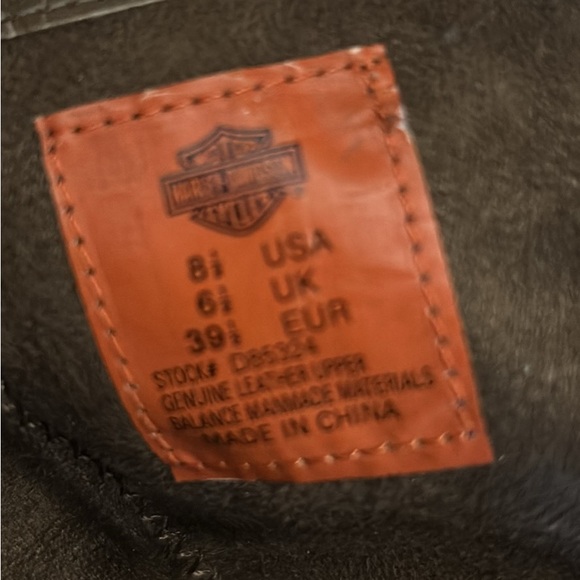 Harley Davidson boots size 8.5 - Picture 8 of 8